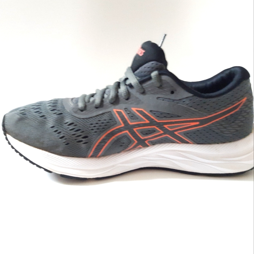 ASICS GEL Excite 6 Womens Running Size 8 Wide Shoes Gray Pink Sneakers